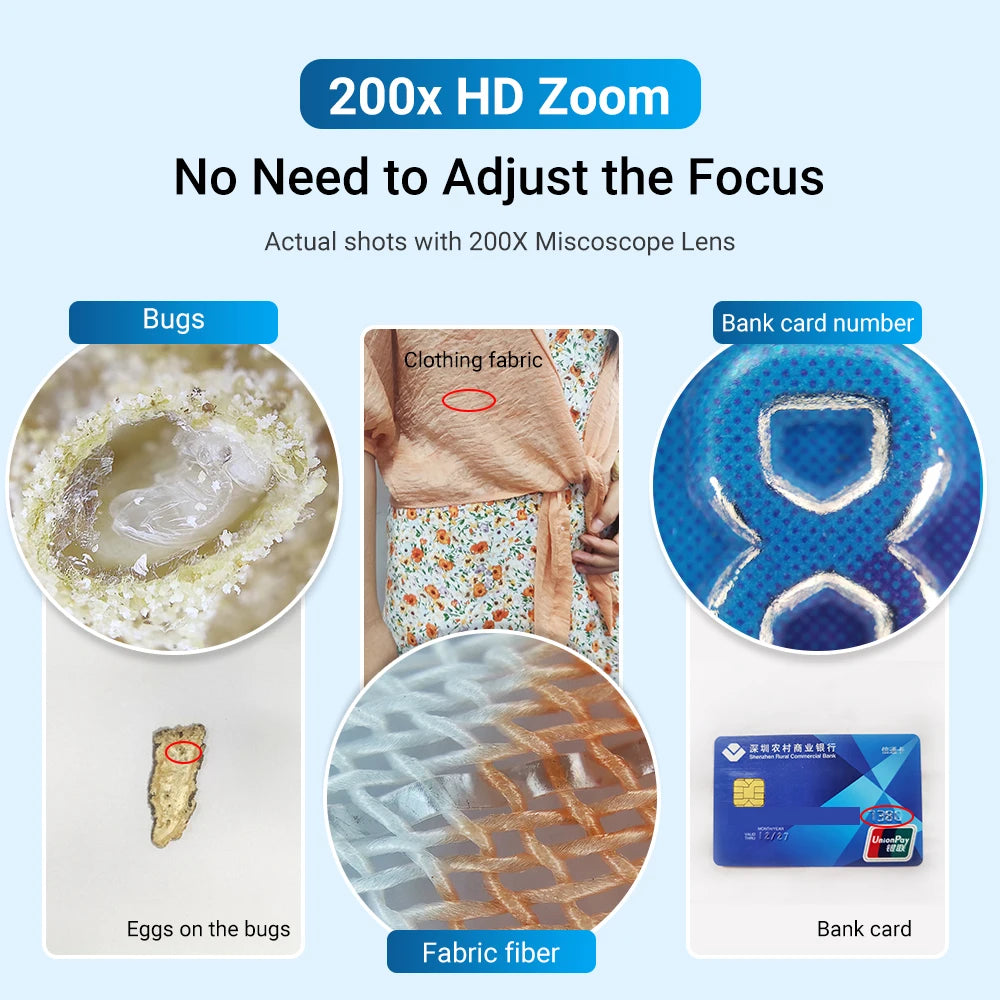 200x microscope lens Universel phone