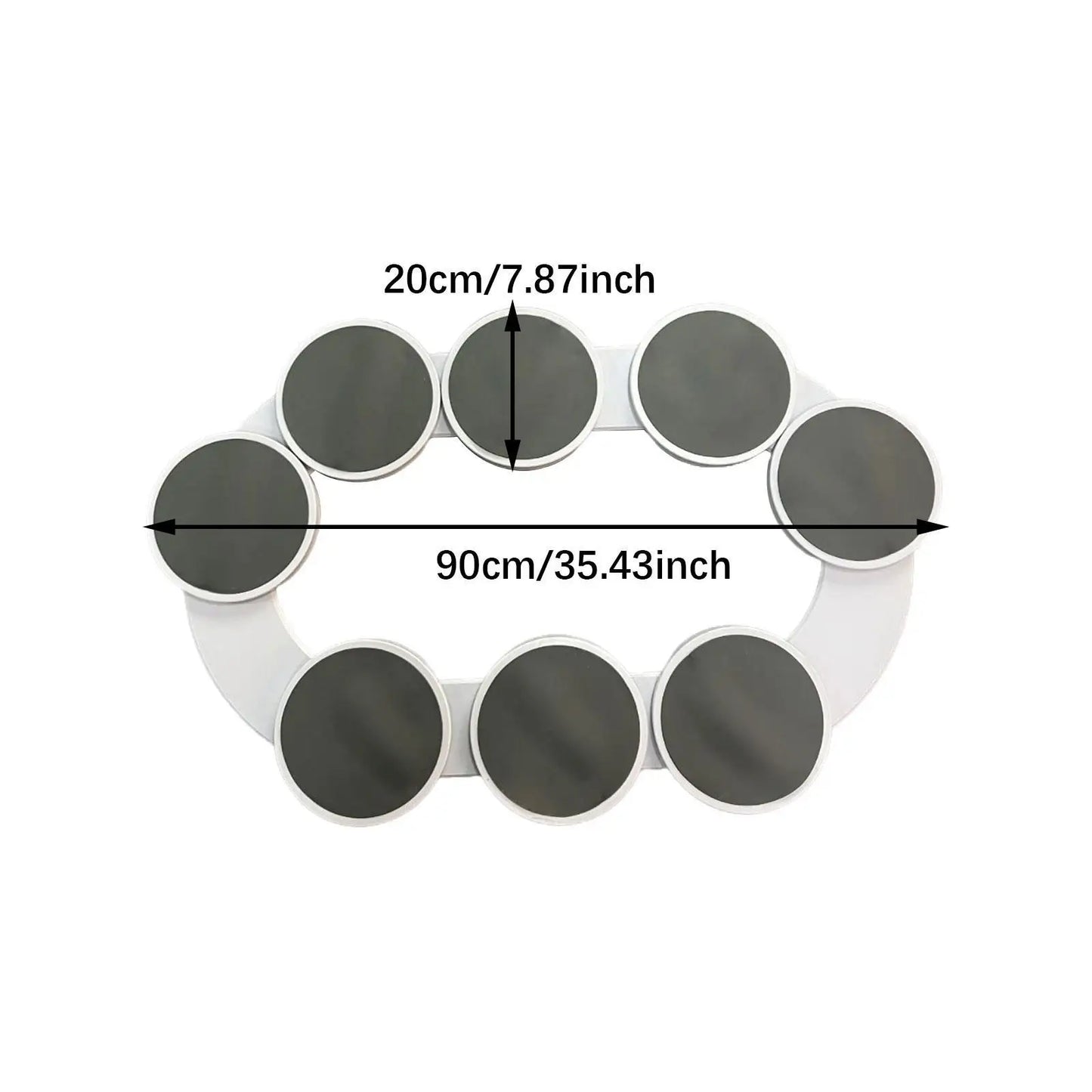 Lazy susan rotating serving turntable