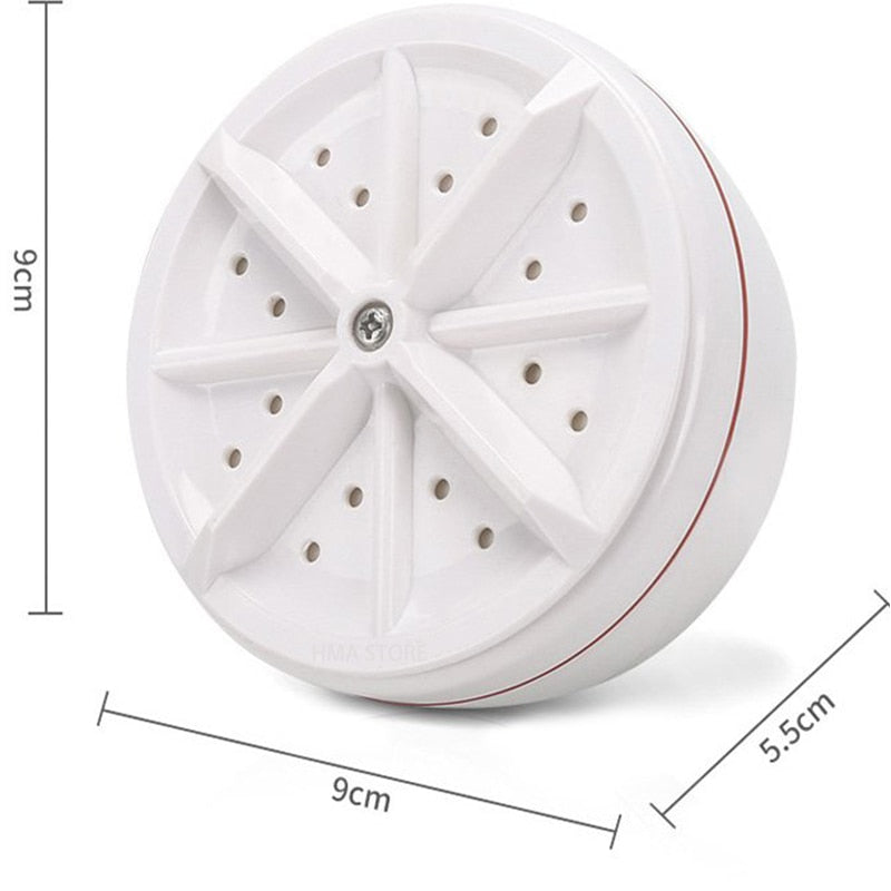 Portable Mini USB Ultrasonic Washing Machine