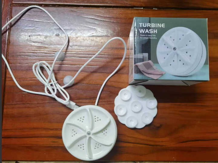 Portable Mini USB Ultrasonic Washing Machine