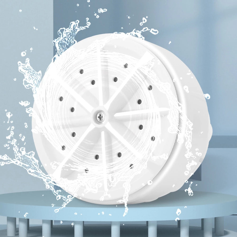Portable Mini USB Ultrasonic Washing Machine