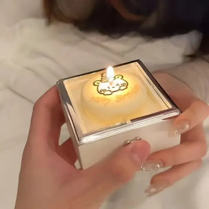 Bear Flip Ring Box