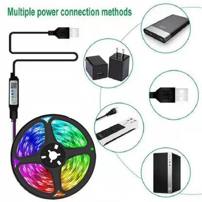 Remote controlled LED strip light up to 20m