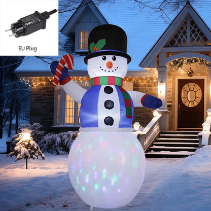6 ft Inflatables Snowman with LED