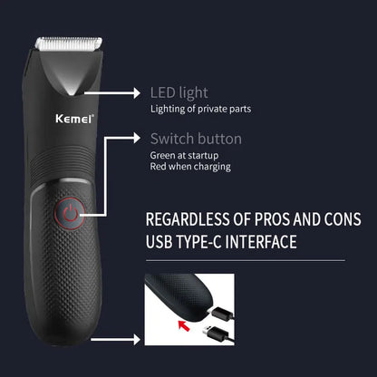 Kemei Pro Body Trimmer For Men Women
