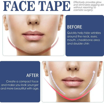 Face Lift Tape - Invisible Face Lift Stickers