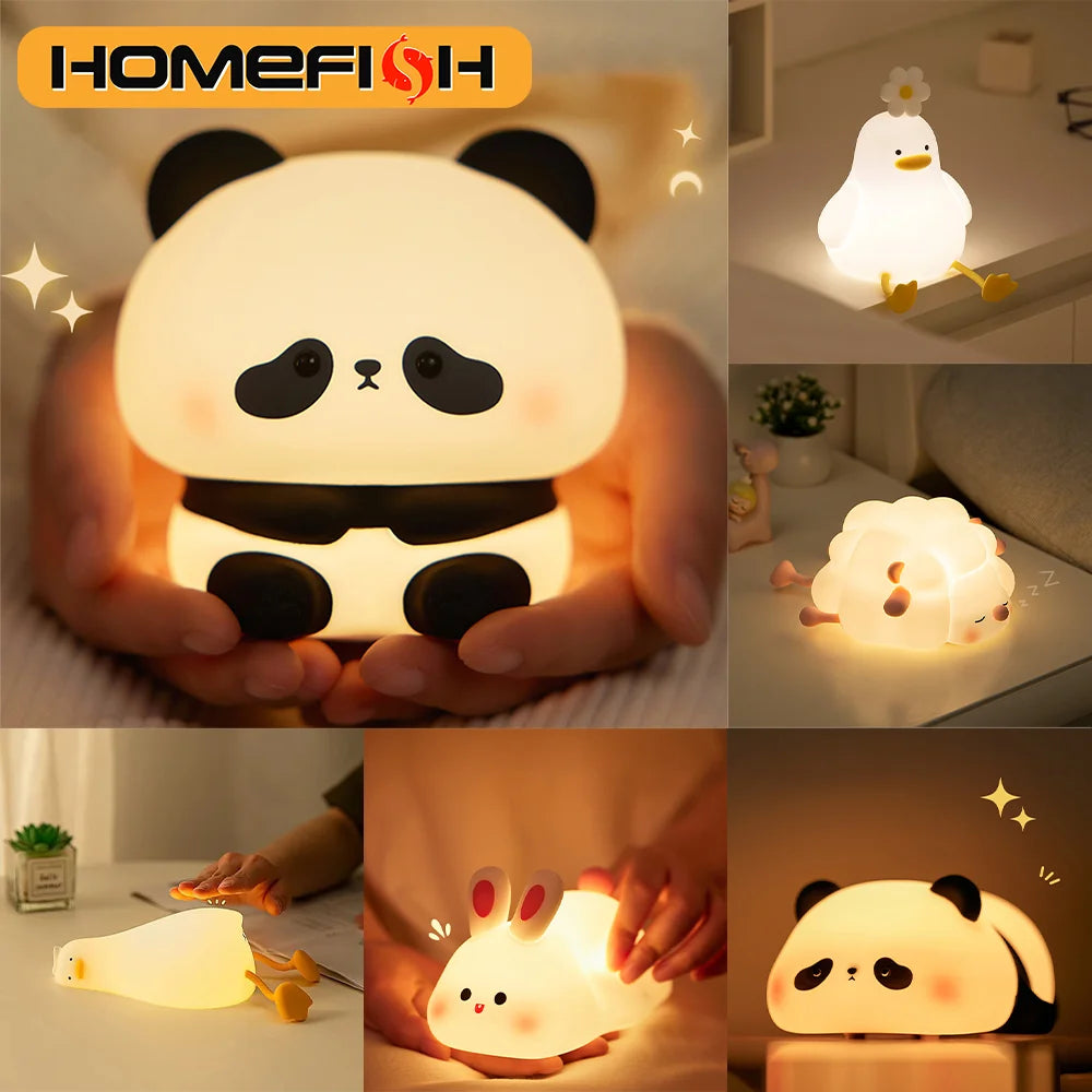 Cute Animal Shaped LED Night Light