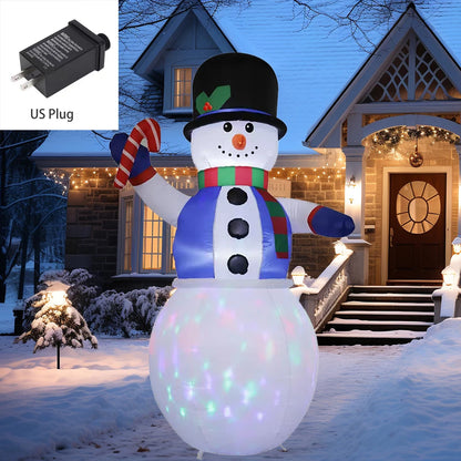 6 ft Inflatables Snowman with LED