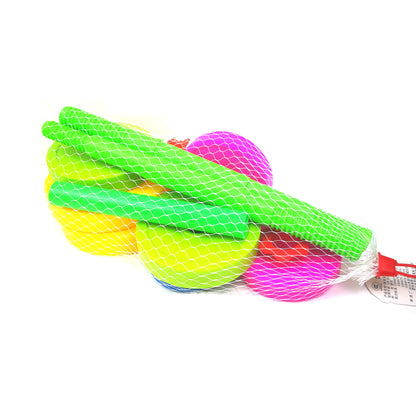 Kids' Sand-Filled Dumbbell Barbell Set