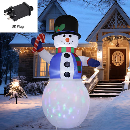 6 ft Inflatables Snowman with LED