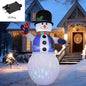 6 ft Inflatables Snowman with LED