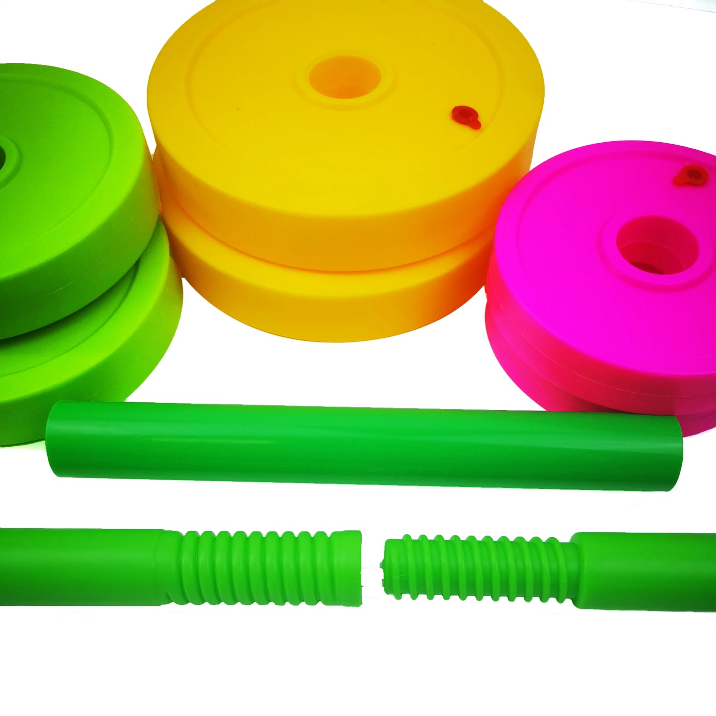 Kids' Sand-Filled Dumbbell Barbell Set
