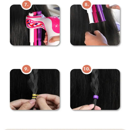 Hair braider machine