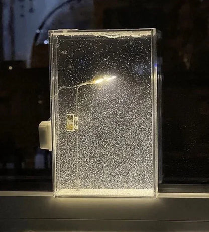 Snow Scene Night Lamp